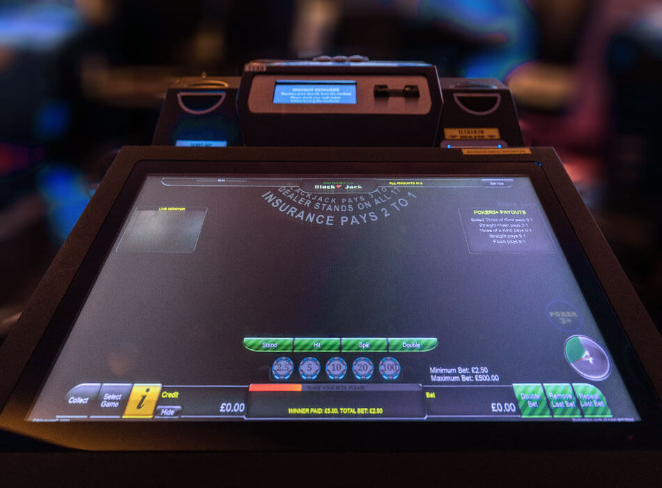 Electronic Blackjack