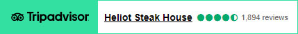 Heliot Steak House TripAdvisor Rating