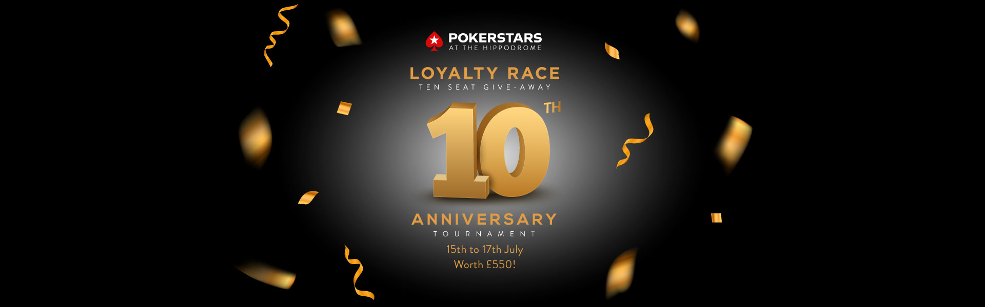 10th Birthday 10 Seat Giveaway