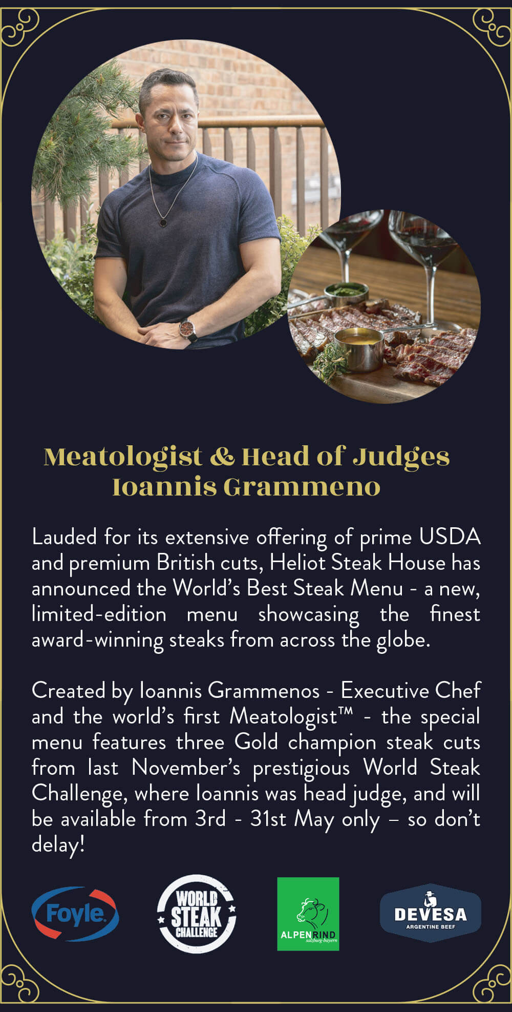 foodMenu World's Best Steak Menu