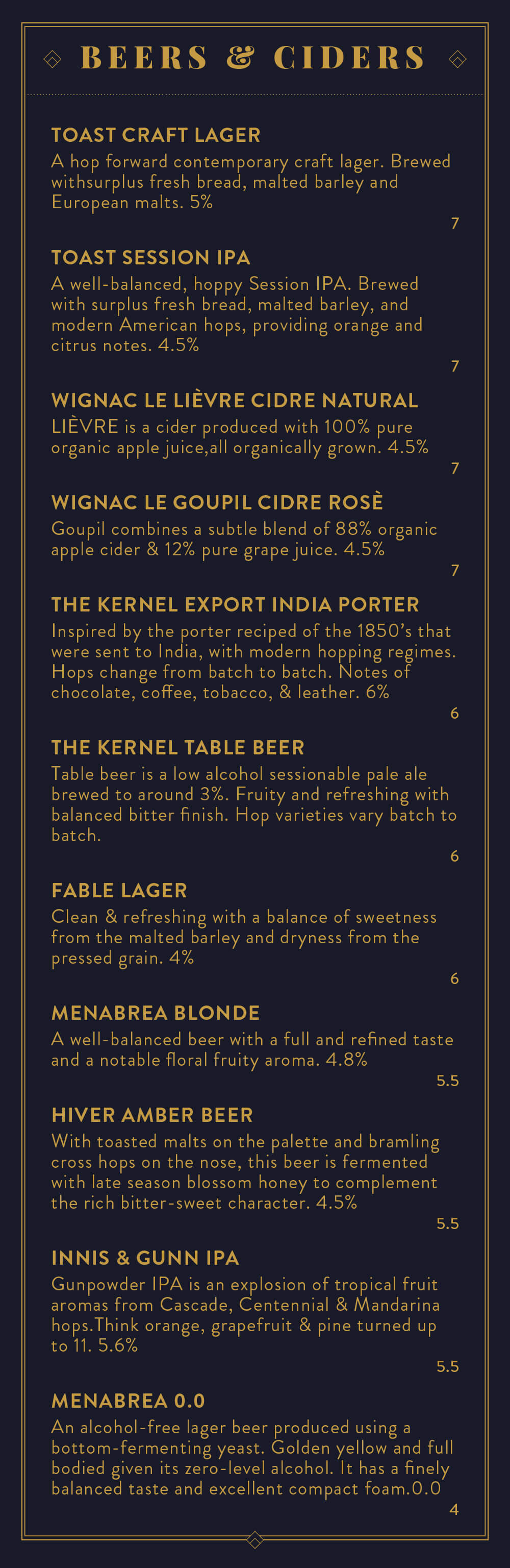 Bears & Ciders