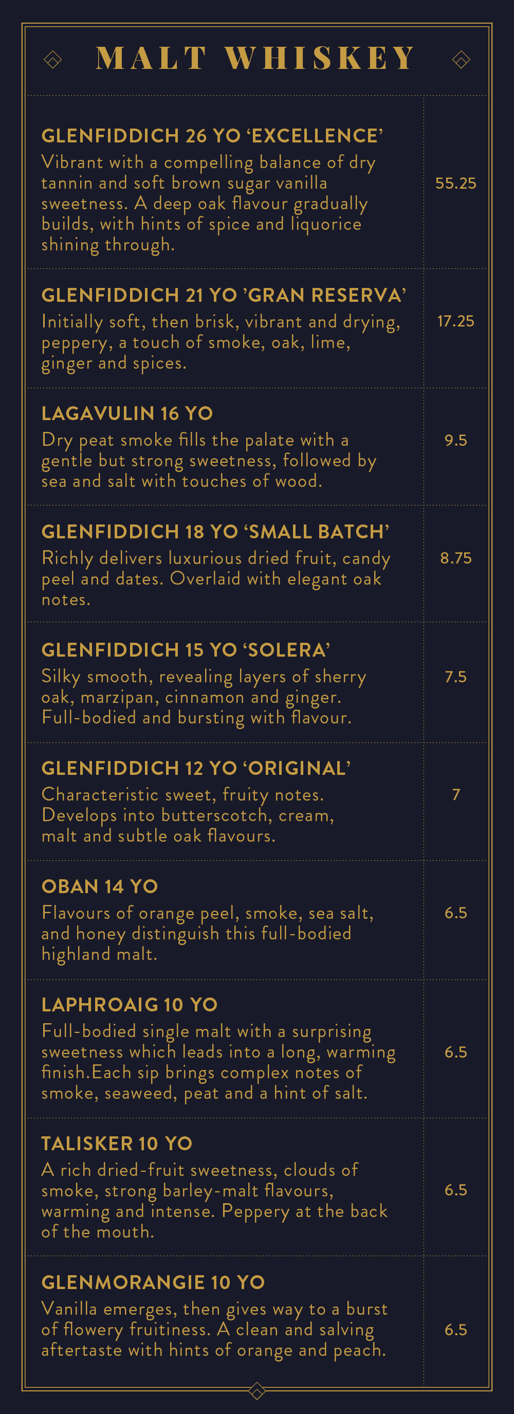 Malt Whiskey
