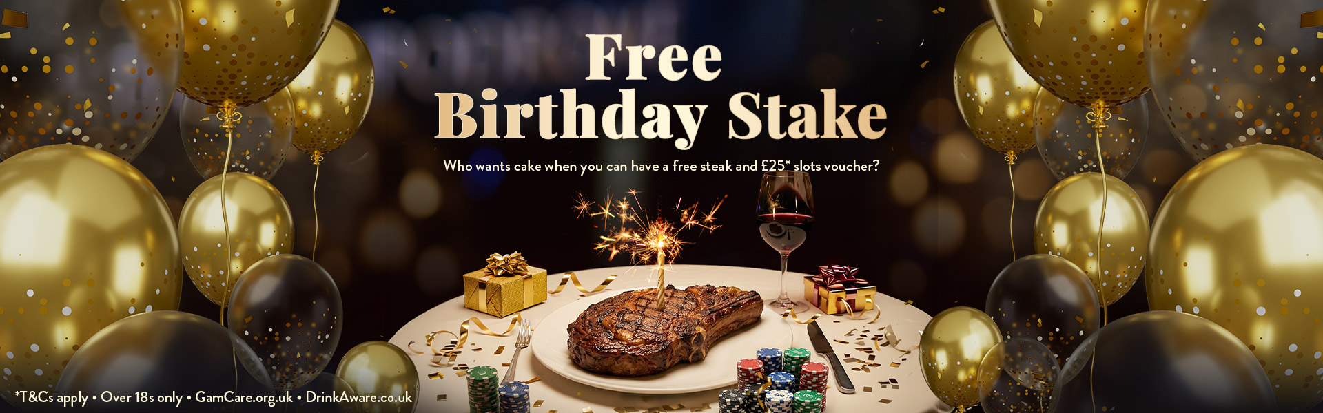 Birthday Stake offer